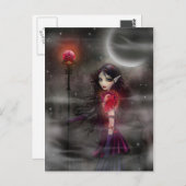 Blitzdrache-Postkarte Postkarte (Vorne/Hinten)