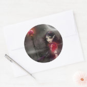 Blitzdrachenkleber Runder Aufkleber (Umschlag)