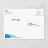 Blitze am Navarra Beach Pier Danke Postcard Postkarte (Rückseite)