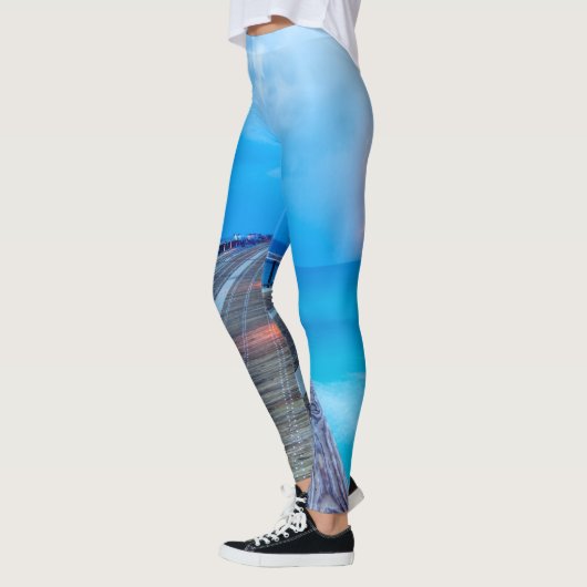Blitze am Navarre Beach Pier Leggings (Links)