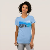 Blitze am T - Shirt Navarre Beach Pier (Vorne ganz)