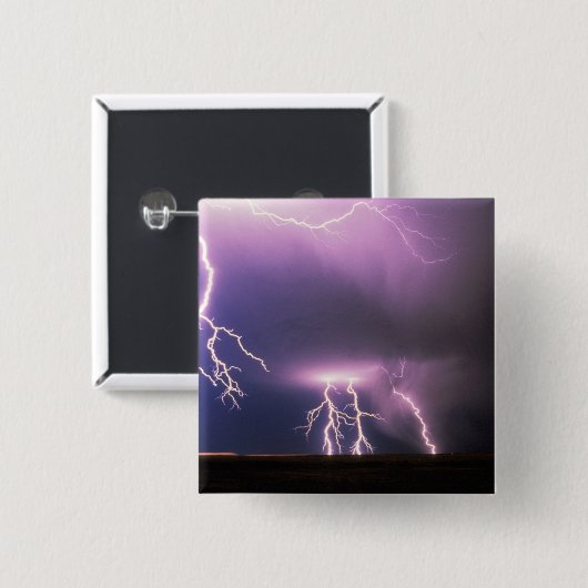 Blitze. Button (Vorne & Hinten)