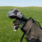 Blitze Cyborg-Wölfe Golf Headcover (In SItu)