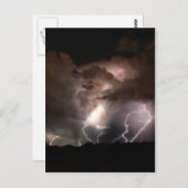 Blitze epischen Power. Postkarte (Vorne/Hinten)