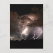 Blitze epischen Power. Postkarte (Vorderseite)