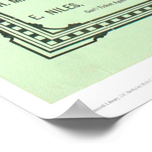 Blitze Express! (1831A) Poster (Ecke)