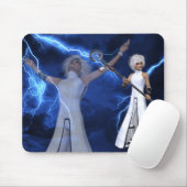 Blitze - Fantasie/Anime Mousepad (Mit Mouse)
