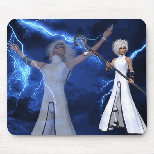 Blitze - Fantasie/Anime Mousepad (Vorne)