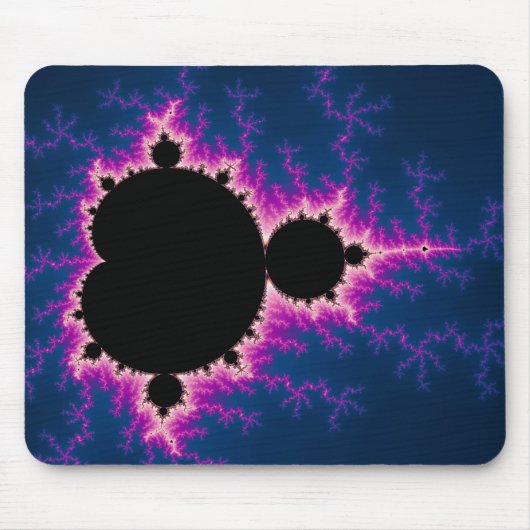 Blitze - Fraktal Mousepad (Vorne)