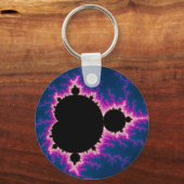 Blitze - Fraktal Schlüsselanhänger (Vorderseite)