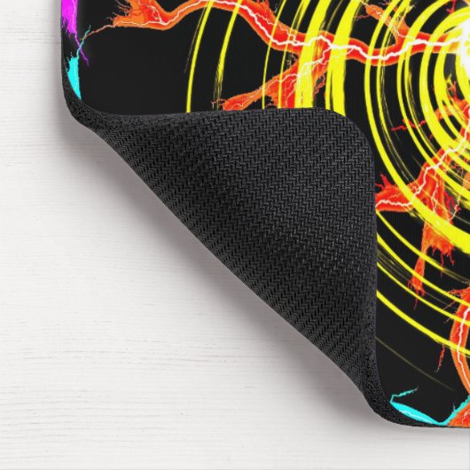 Blitze Hurrikan Mousepad (Ecke)
