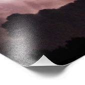 Blitze in den Wolken 24 Zoll x 18 Zoll Fotodruck (Ecke)