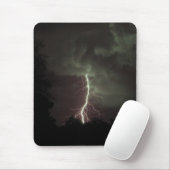 Blitze in den Wolken Mousepad (Mit Mouse)