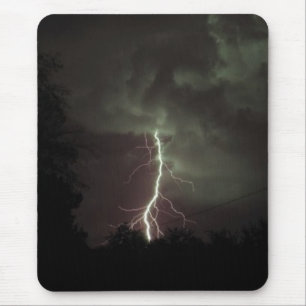 Blitze in den Wolken Mousepad