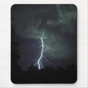 Blitze in den Wolken Mousepad