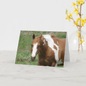 Blitze in der Springtime Karte (Gelbe Blume)