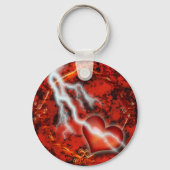 Blitze Liebe Schlüsselanhänger (Vorderseite)