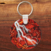 Blitze Liebe Schlüsselanhänger (Vorderseite)