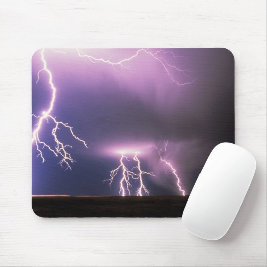 Blitze. Mousepad (Mit Mouse)