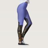 Blitze über dem Fluss Chicago Leggings (Rechts)