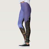 Blitze über dem Fluss Chicago Leggings (Links)