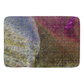 Blitze und rustikale geschmolzene Spritzgüsse aus Badematte (Vorderseite)