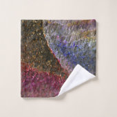 Blitze und rustikale geschmolzene Spritzgüsse aus Badhandtuch Set (Waschlappen)