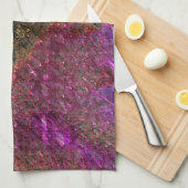 Blitze und rustikale geschmolzene Spritzgüsse aus Geschirrtuch (Viertel Falte)