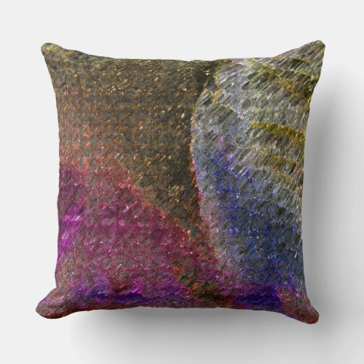 Blitze und rustikale geschmolzene Spritzgüsse aus Kissen (Vorderseite)