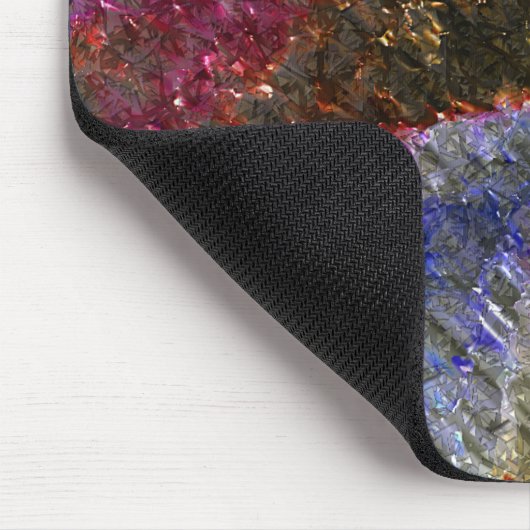 Blitze und rustikale geschmolzene Spritzgüsse aus Mousepad (Ecke)