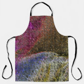 Blitze und rustikale geschmolzene Spritzgüsse aus Schürze (Vorderseite)