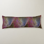 Blitze und rustikale geschmolzene Spritzgüsse aus Seitenschläferkissen (Rückseite)