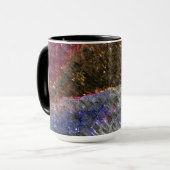 Blitze und rustikale geschmolzene Spritzgüsse aus Tasse (Vorderseite Links)