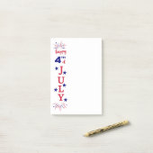 Blitze und Streifen Post-it Klebezettel (Auf Schreibtisch)