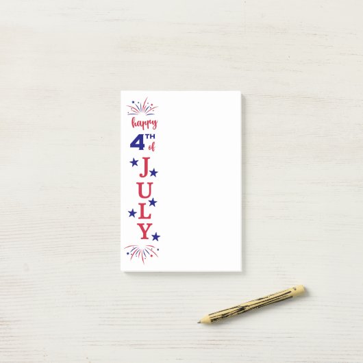 Blitze und Streifen Post-it Klebezettel (Auf Schreibtisch)