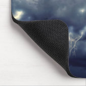 Blitze während des Gewitters Mousepad (Ecke)
