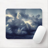 Blitze während des Gewitters Mousepad (Mit Mouse)