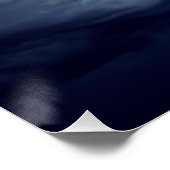 Blitze während des Gewitters Poster (Ecke)