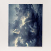 Blitze während des Gewitters Puzzle (Vertikal)