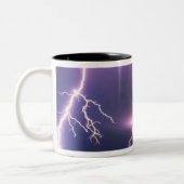Blitze. Zweifarbige Tasse (Links)