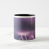 Blitze. Zweifarbige Tasse (Mittel)