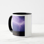 Blitzeinschlag über Wüste, Big Bend Tasse (Vorderseite Links)