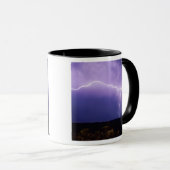 Blitzeinschlag über Wüste, Big Bend Tasse (VorderseiteRechts)