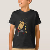 Blitzen Christmas Funny Reindeer T-Shirt (Vorderseite)