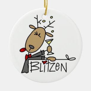 Blitzen, das Reindeer Christmas Keepake Ornament