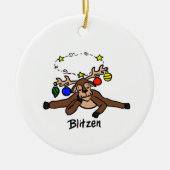 Blitzen/ Donner Ornament (Vorne)