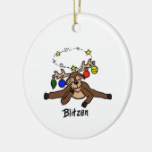 Blitzen/ Donner Ornament (Links)