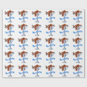 Blitzen Geschenkpapier (Flach)