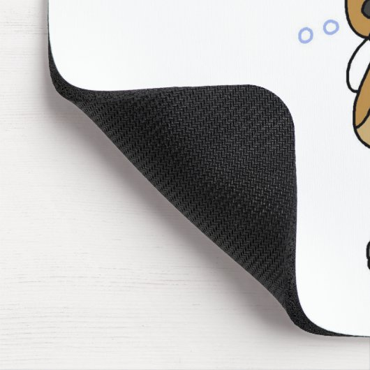 Blitzen Gets Blitzed Mousepad (Ecke)