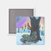 Blitzen Magnet (Vorderseite/Rückseite)